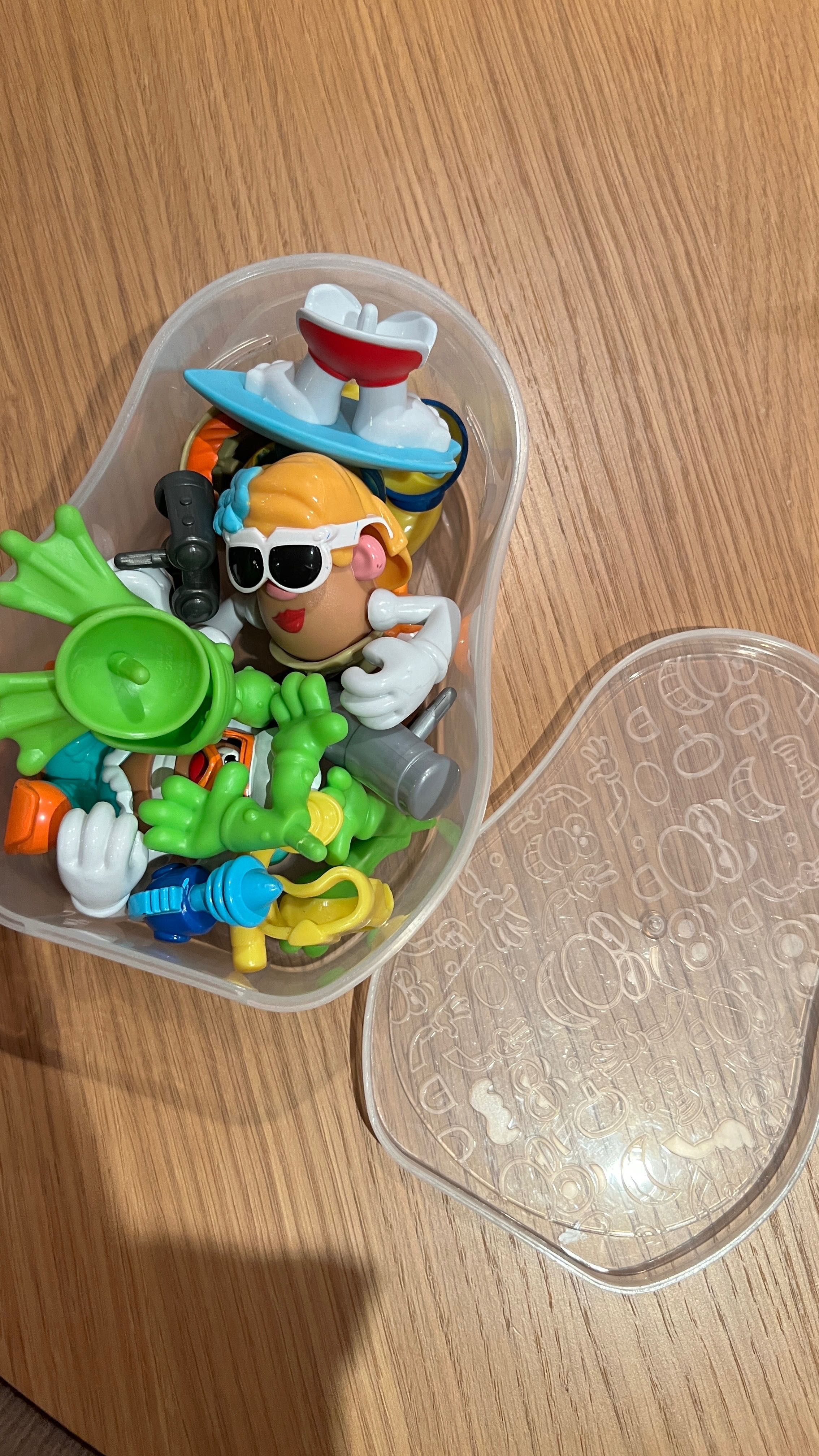 Valiză Mr.Potato , jucărie Copii + 2