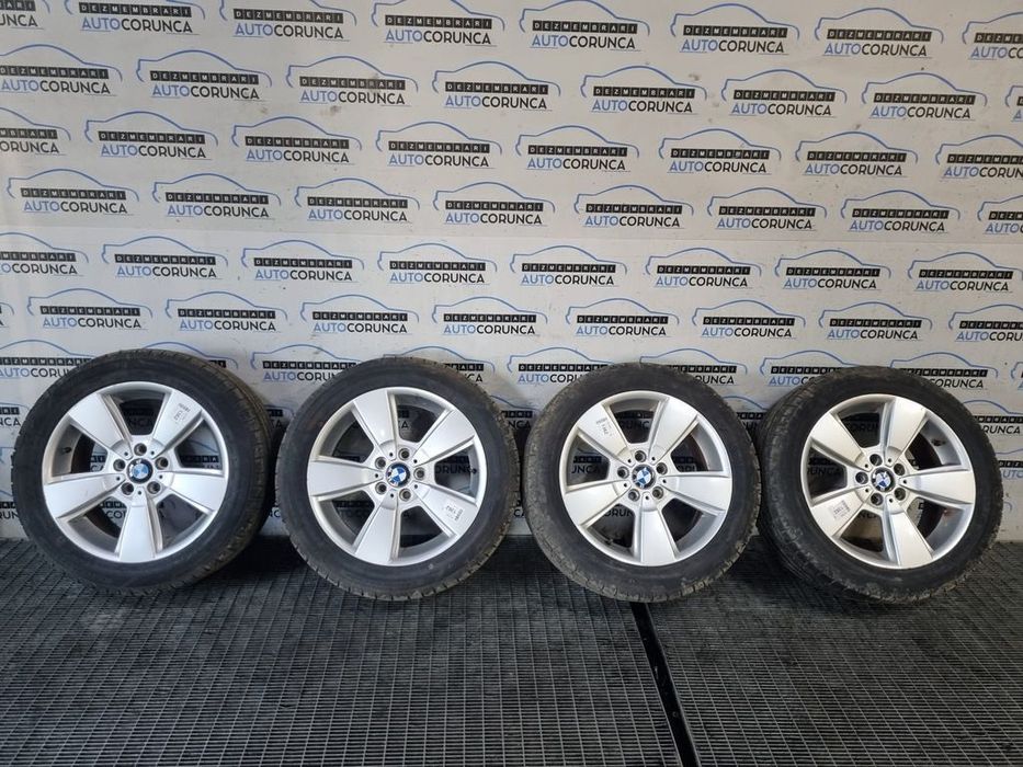 Jante aliaj BMW X3 E83 2003 - 2006 (1362) R18 Cu cauciucuri stare foarte bună 235/50R18 ...