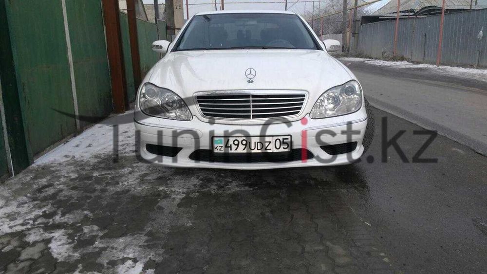 Обвес AMG на Mercedes S class w220 тюнинг бампера и пороги