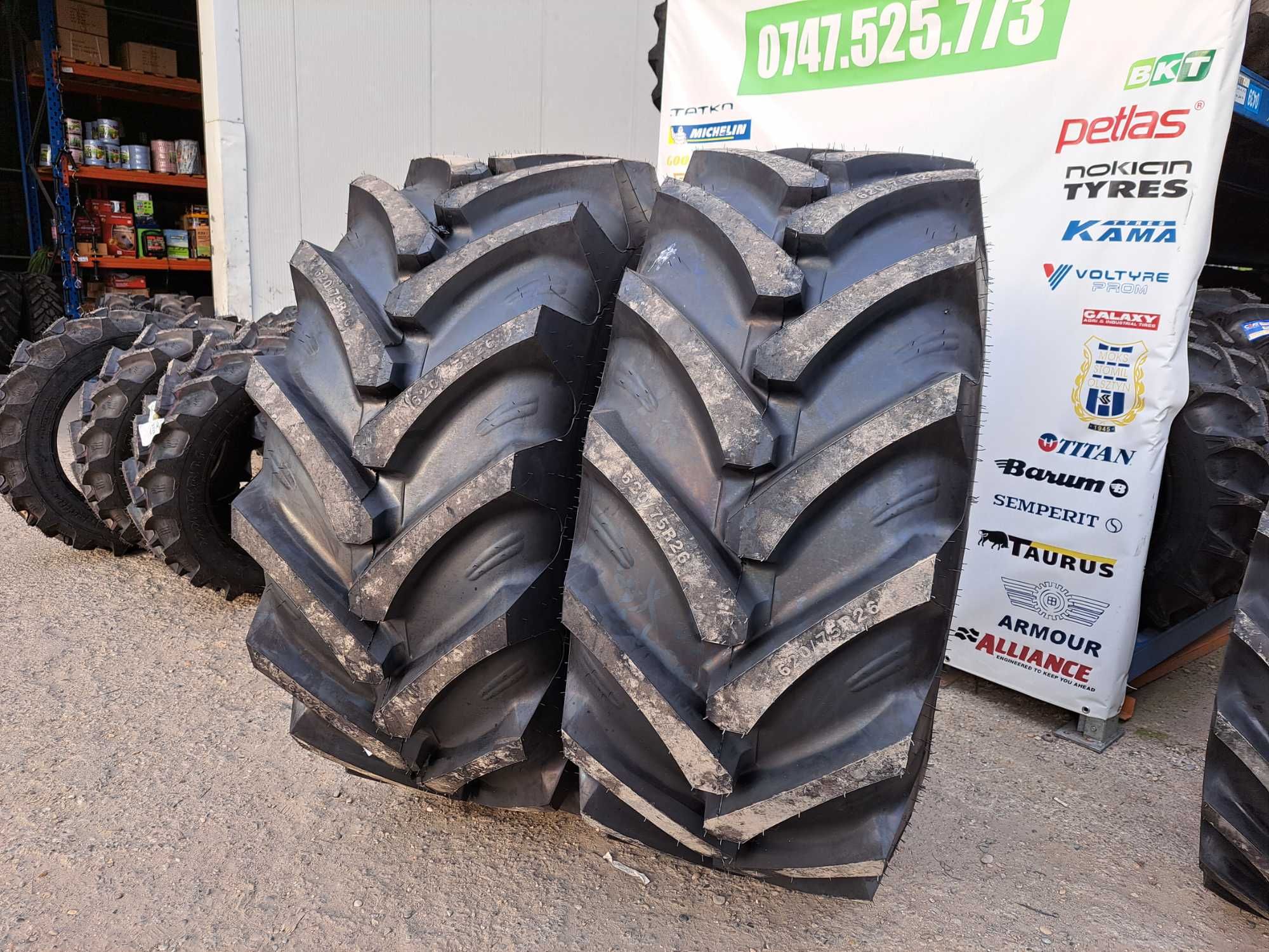 Anvelope noi 620/75R26 OZKA cauciucuri radiale 23.1R26 COMBINA