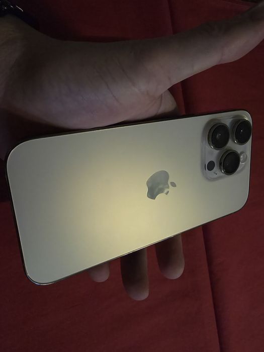 -Iphone 14Pro, ca Nou, 128Gb, 6Ram, bat: 100%, Gold, ireprosabil, star
