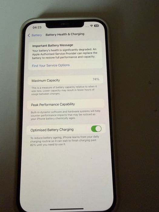 iPhone 12 Pro Max 256GB Silver – foarte îngrijit, display nou,