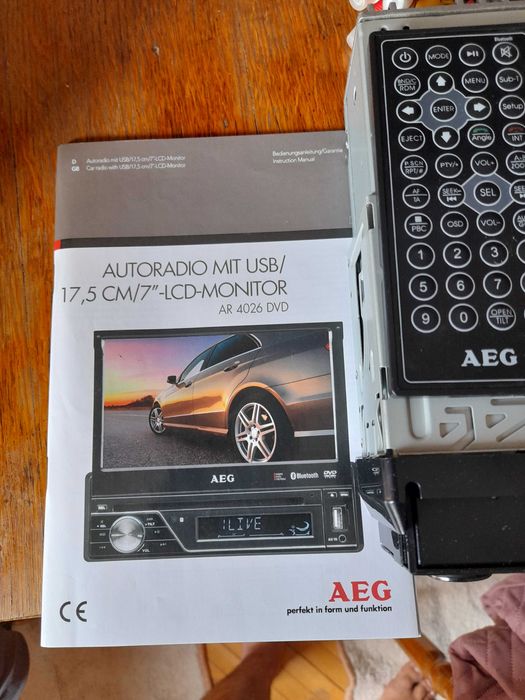 AEG cu Display Touch Screen +Dvd