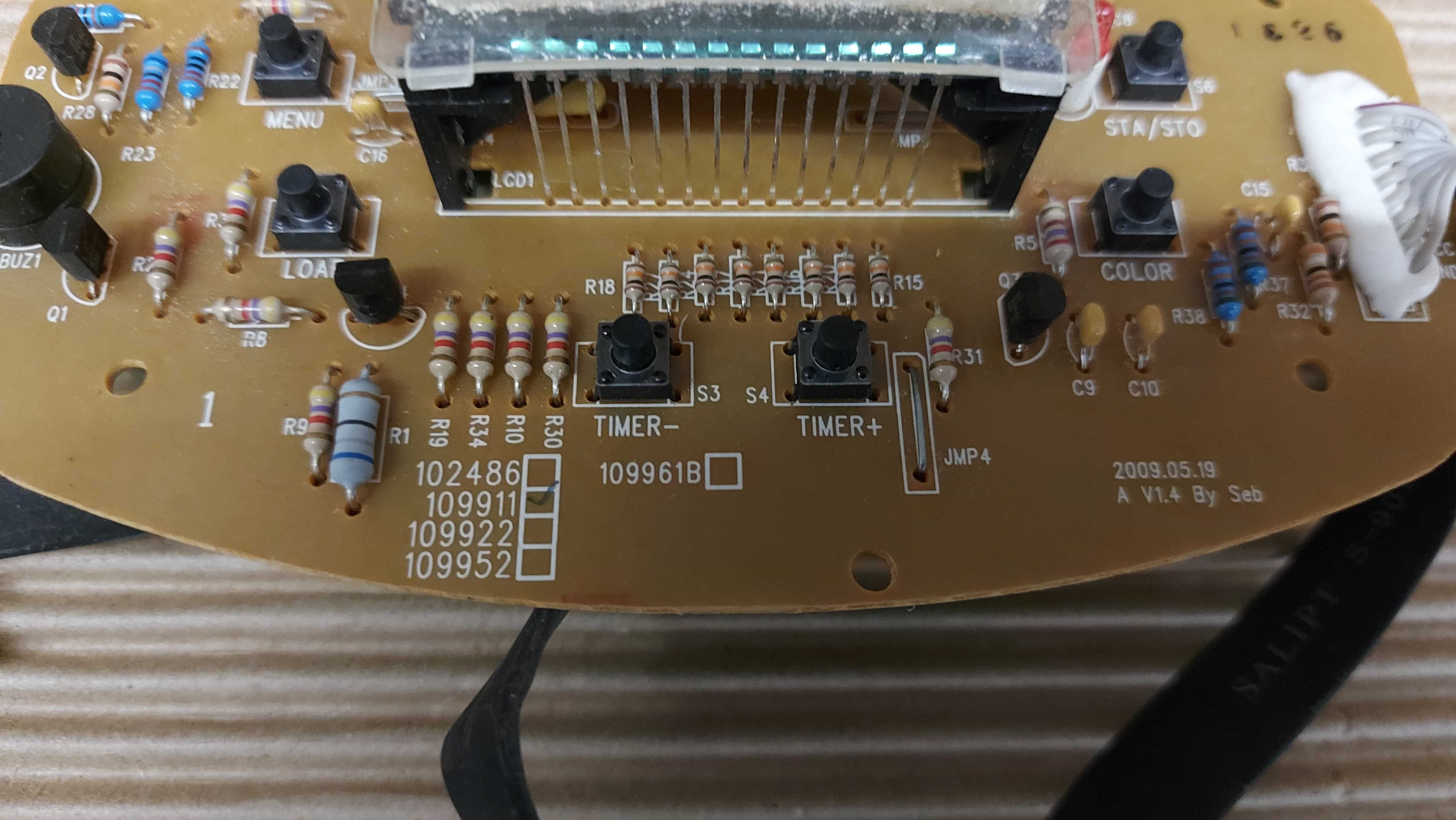 Panou electronic display, Masina de facut paine MOULINEX OW502030/ R30