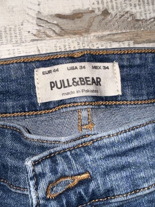 Сини дънки Pull and bear