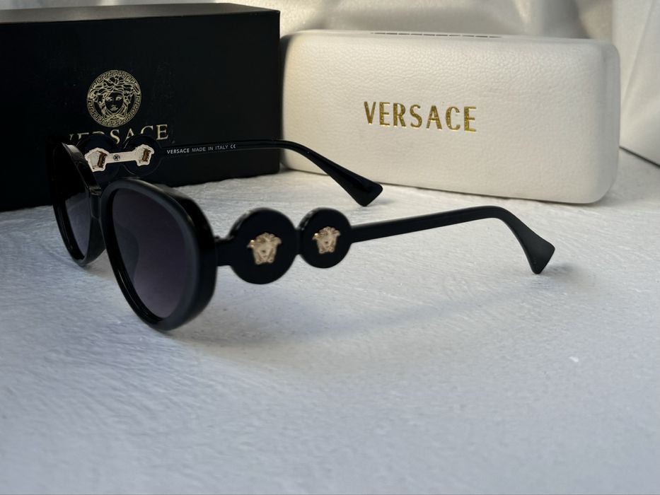 Дамски слънчеви очила елипса кръгли овални 2 цвята