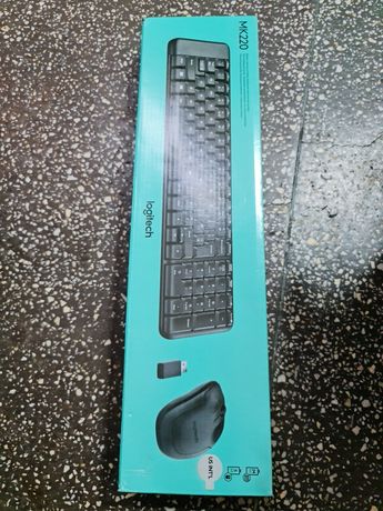 Vand set tastatura cu mouse Logitech MK220 wireless