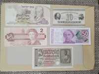 Лот стари банкноти от целия свят