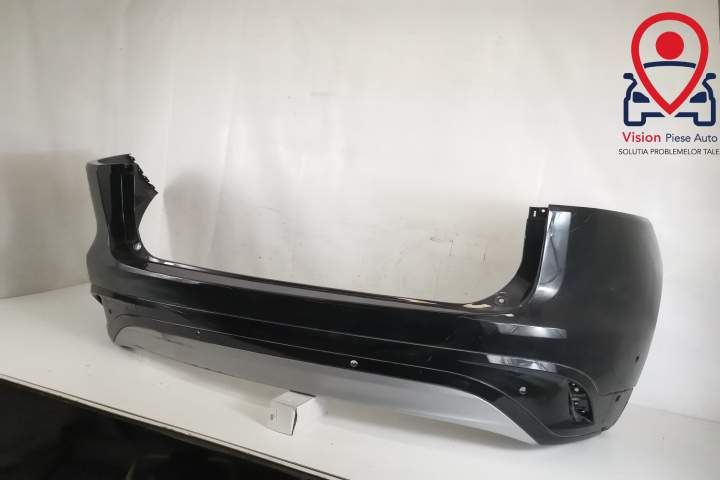 Оригинална задна броня със сензори и престилка в добро състояние Фейсл