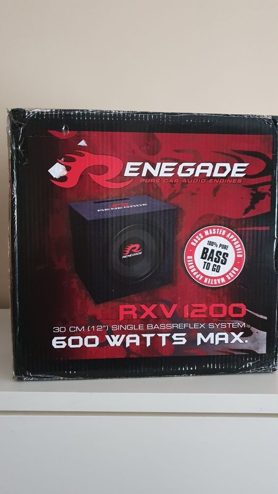 Бас каса Subwoffer субуфер Renegade RXV1200