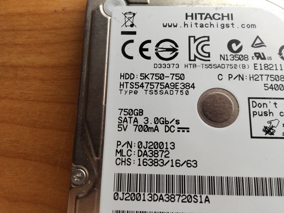 хард дискове за лаптопи , по 1000GB с натрупани грешки на изгодна цена