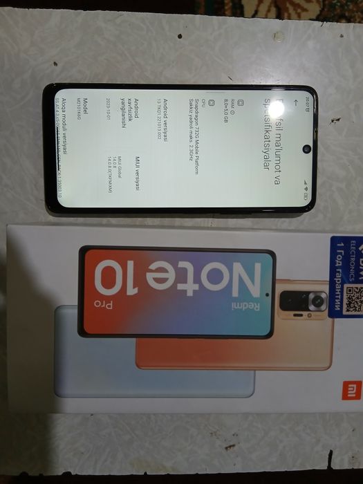 Xiaomi redmi note 10 pro