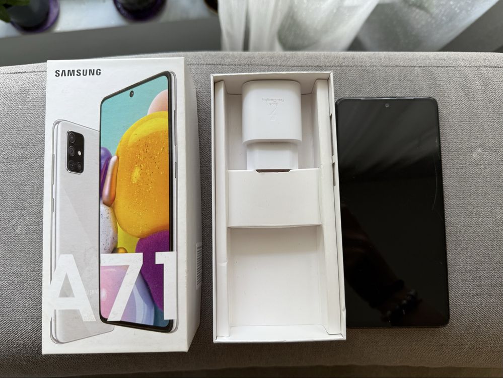 Samsung A715F/DS Haze Crush Silver