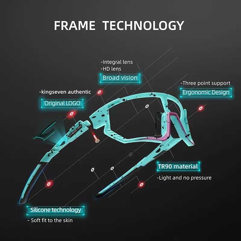 Очила за колоездене KINGSEVEN DESIGN