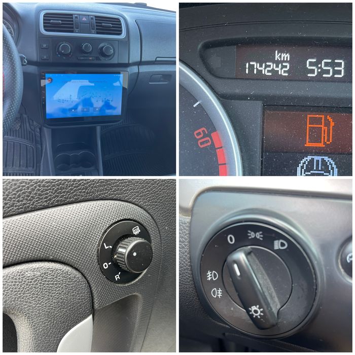 Ofetra! Skoda Fabia 1.2 MPI, Navigatie, klima,oglinzi electrice,jante