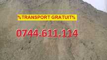 Nisip, balast, sort, piatra concasata ciment fier
