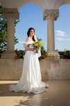 Rochie de mireasa din tafta