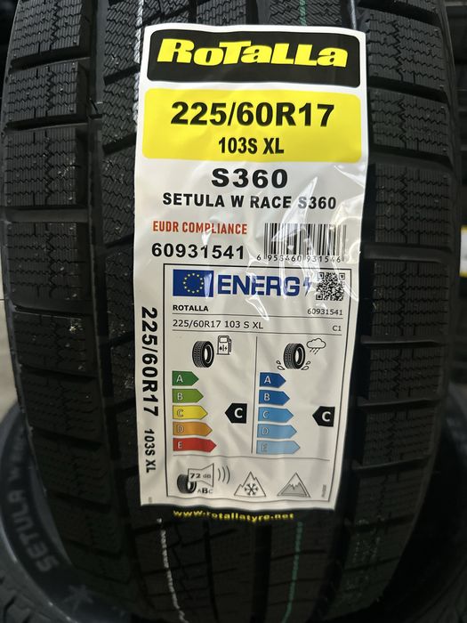 Нови Зимни Гуми ROTALLA S360 225/60R17 103S XL НОВ DOT 2256017