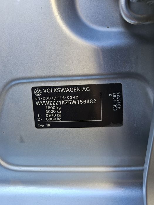 Golf 5 an 2005 de vânzare