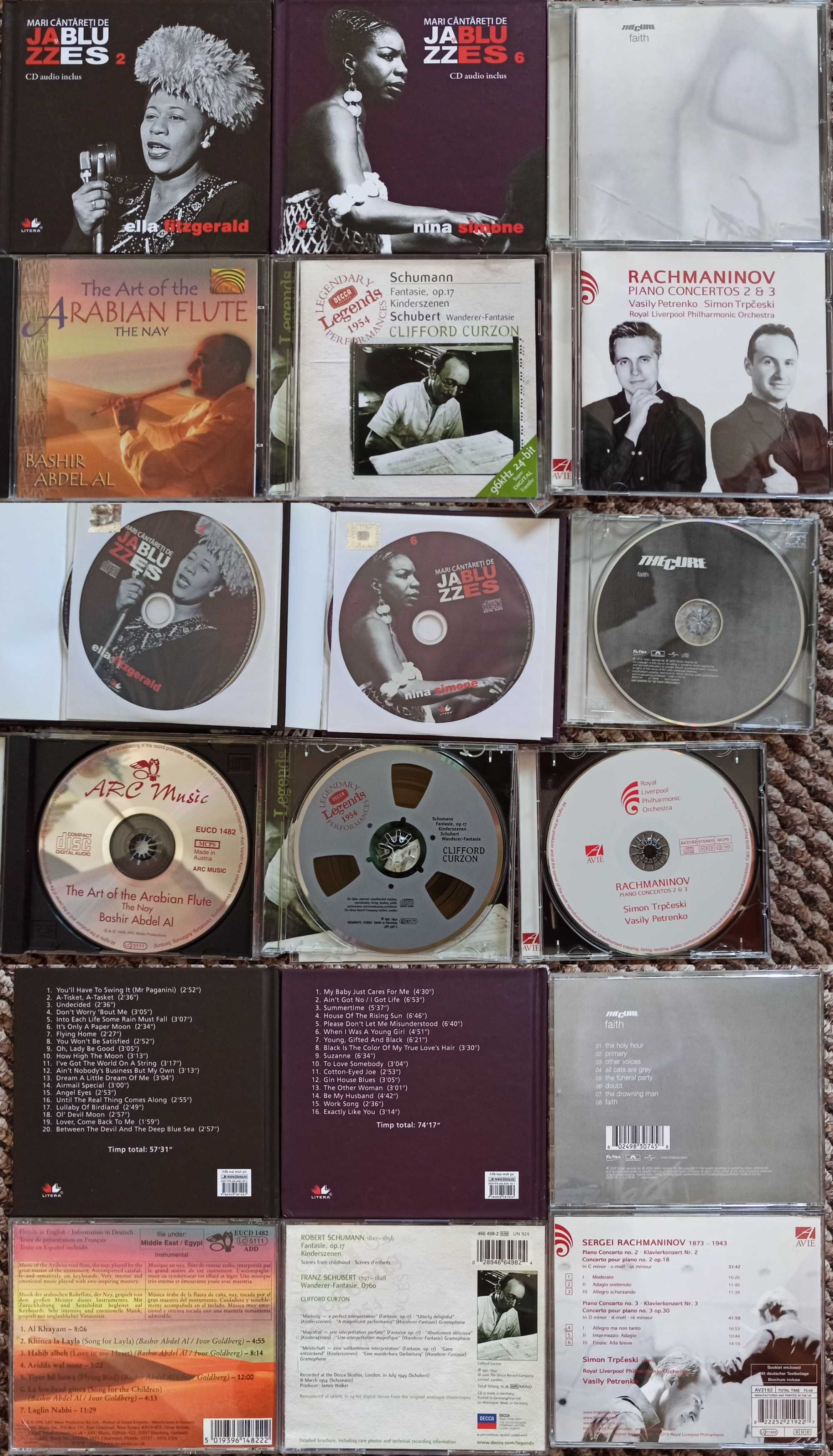 CD original + Booklet, Madonna, The Cure, ENYA, Brel, 2+1 GRATUIT