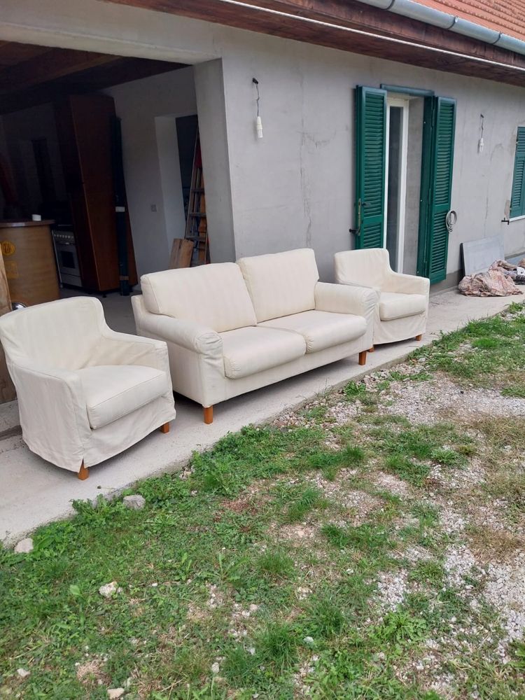 Vand Canapea cu doua fotolii