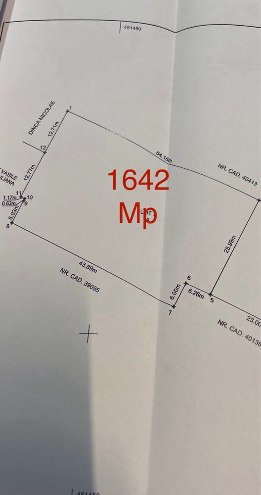 Vand teren Bujoreni Olteni 1640 m
