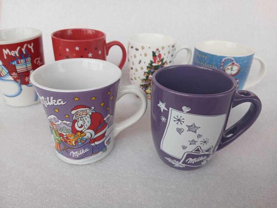 6 броя Коледни чаши