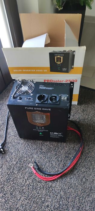 Invertor 1.8Kw reali Kemot PROsolar-2500 de 1800W 24V Are max 2 ani