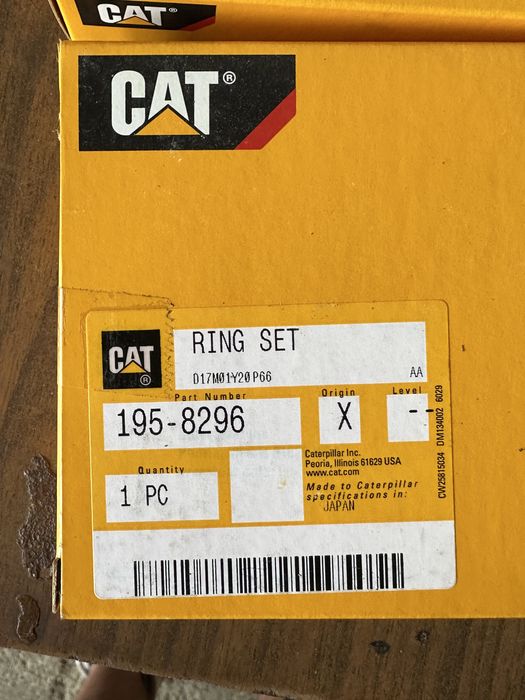 Set segmenți 0.50 pentru miniexcavator CAT 305cr