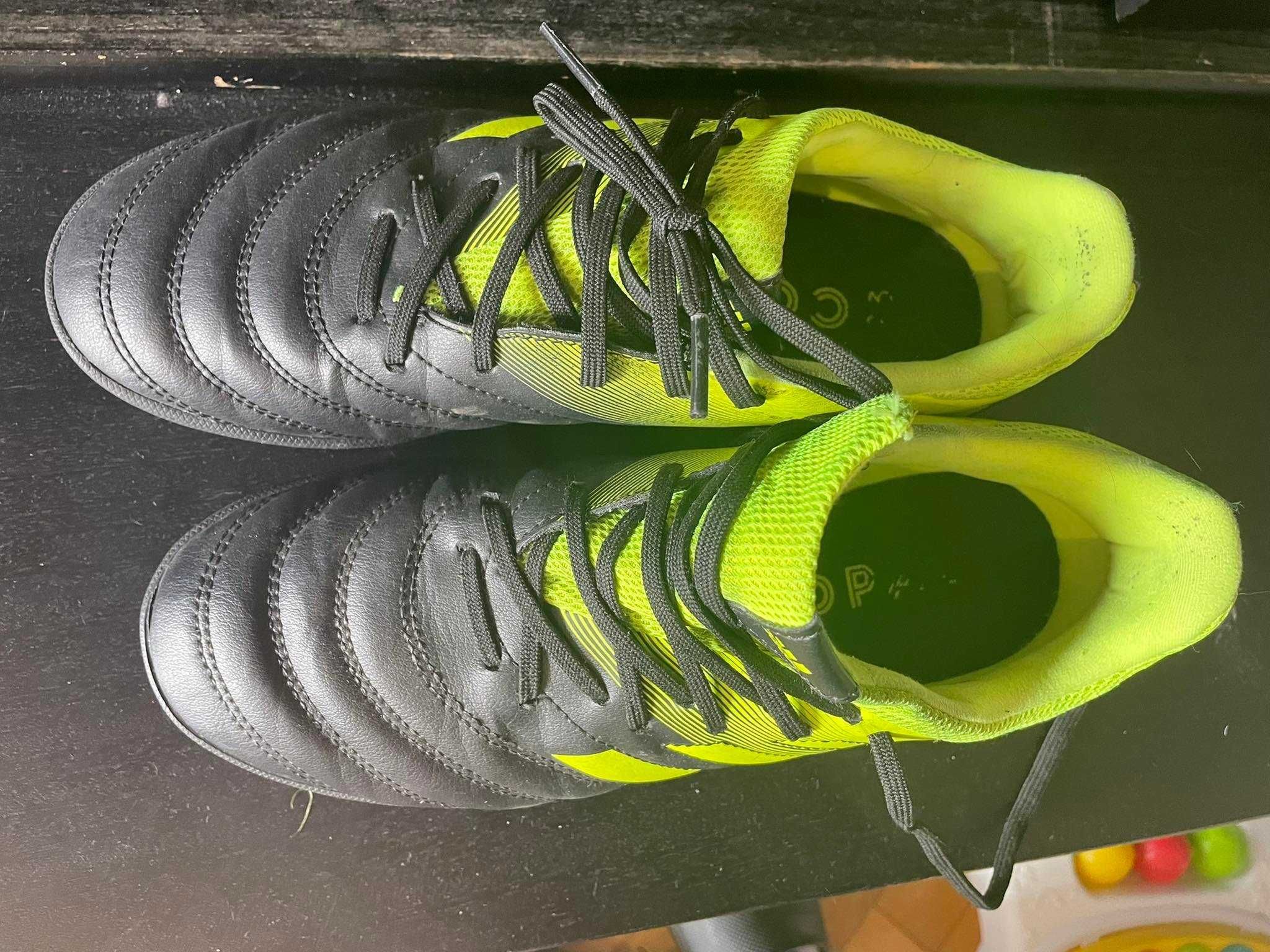 Обувки за футбол, стоножки, естествена кожа, Adidas Copa - 37и1/3
