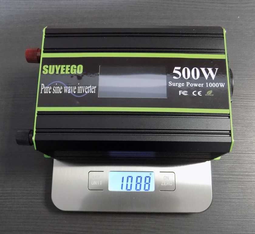 Инвертори SUYEEGO 500/1000W пълна синусоида