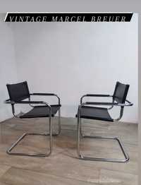 Mid Century тръбни столове в стил Marcel Breuer.