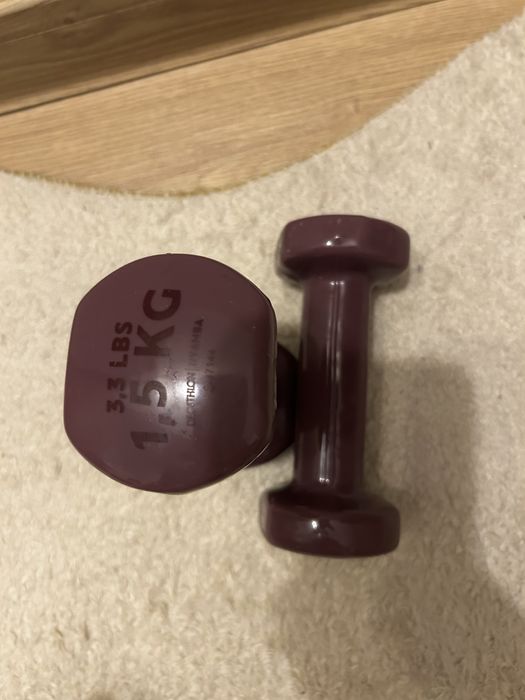 Vând set de gantere