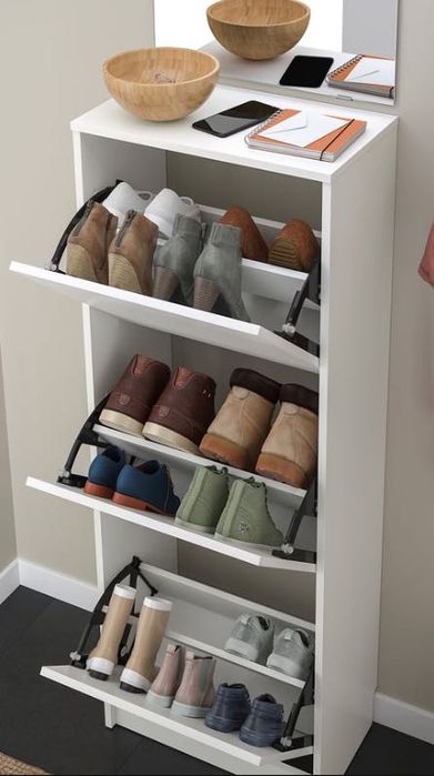 Vand pantofar 3 compartimente Ikea