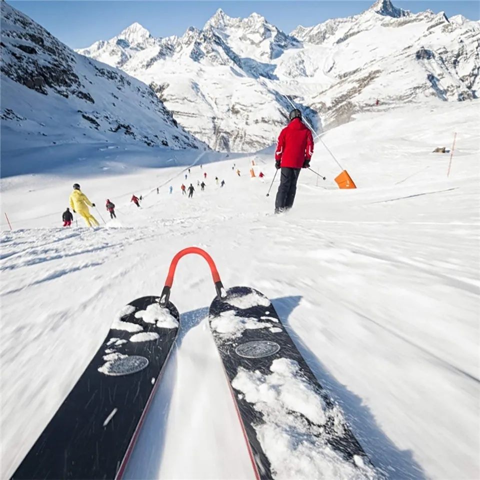 Conector elastic invatat ski incepatori, serpisor schi, Edgie Wedgie