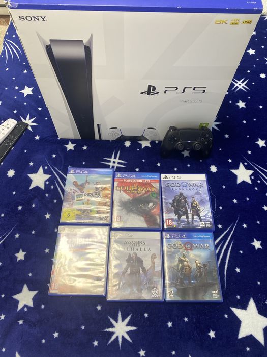 PlayStation 5 825GB Като НОВ!
