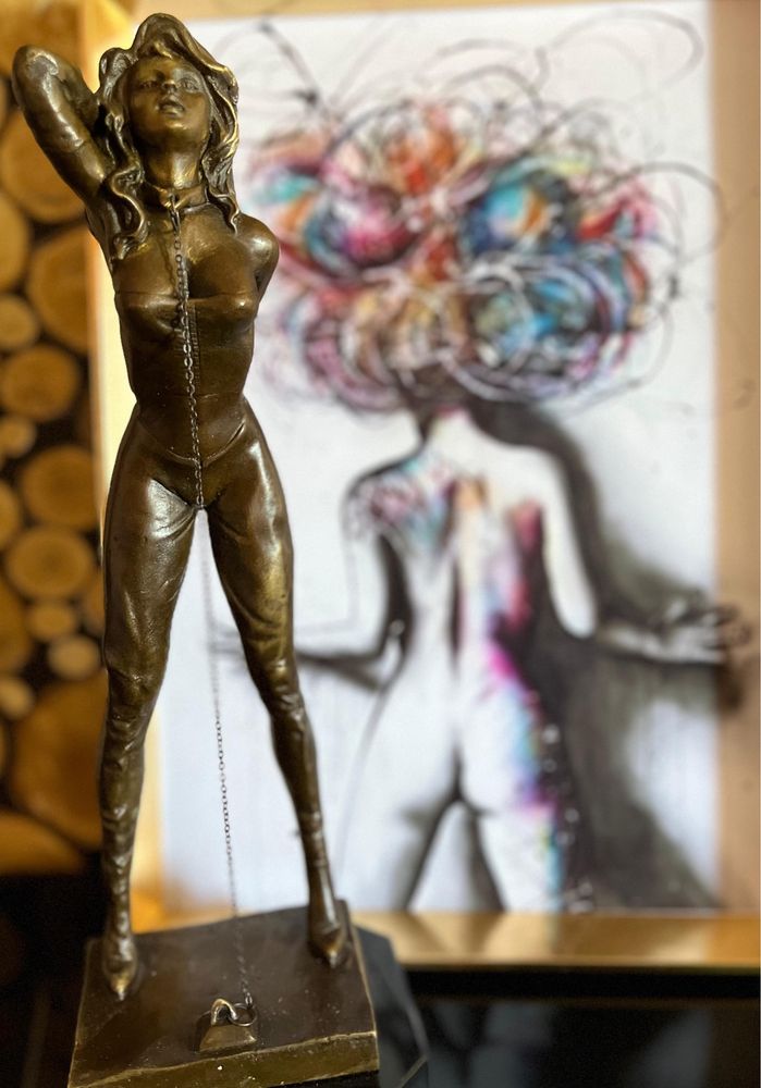 Statuie bronz.