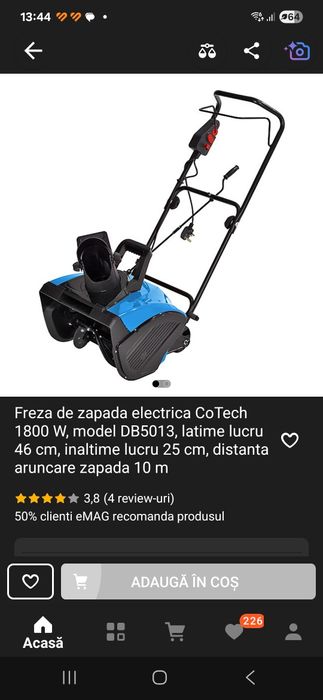 Freza zapada Cotech 1800W