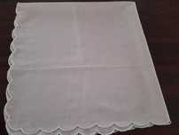 fata de masa din bumbac brodat 80 cm x80 cm