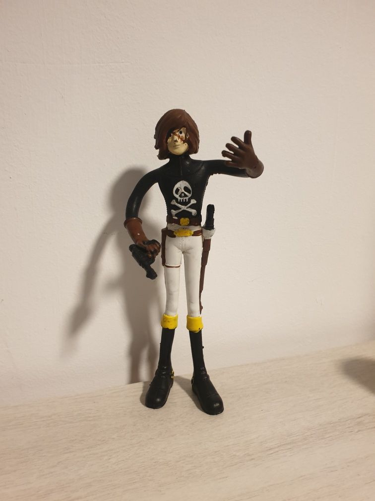 Figurina captain harlock  1978 rara vintage  din guma