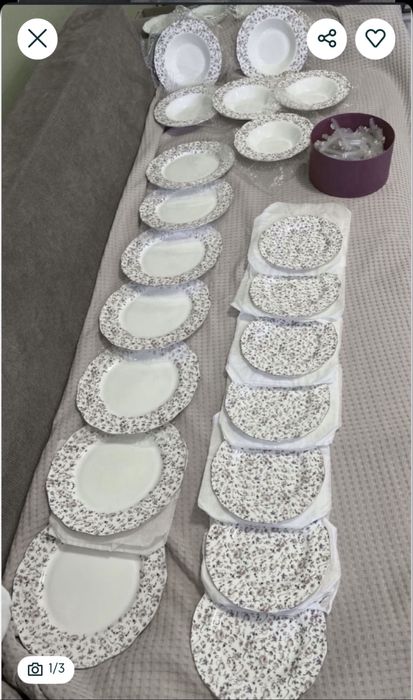 Посуда тарелки сервиз фарфор Рояль Альберт Англия