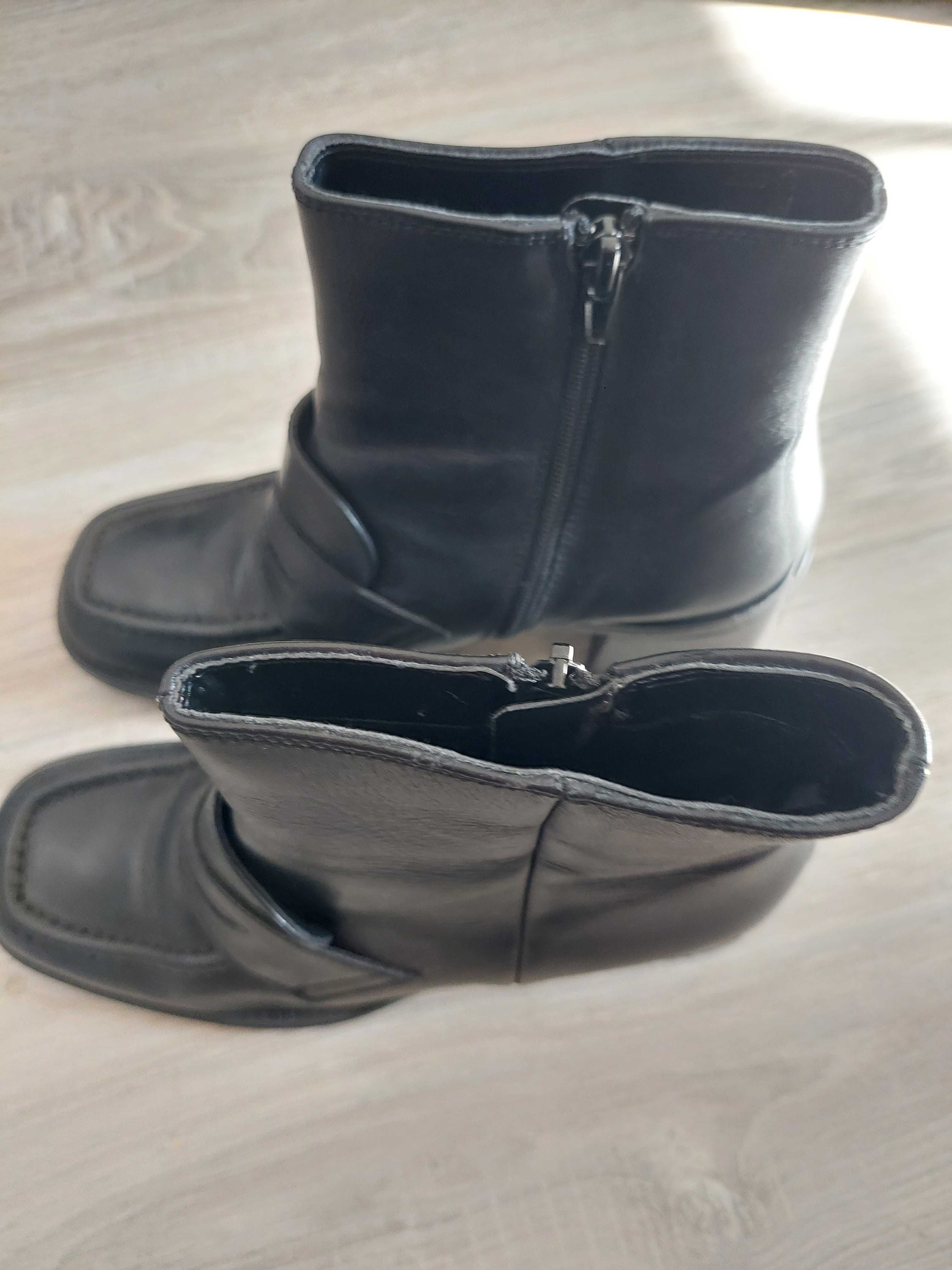 Ghete dama NOI, PIELE, marimea 40