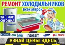 Ремонт холодильников и морозильников любой сложности