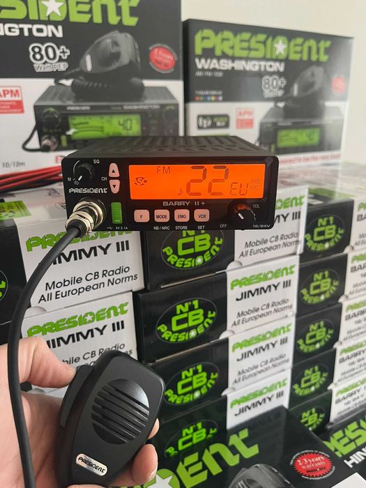 Statii Radio CB PRESIDENT /BARRY II+/ JIMMY III /Transport Gratuit