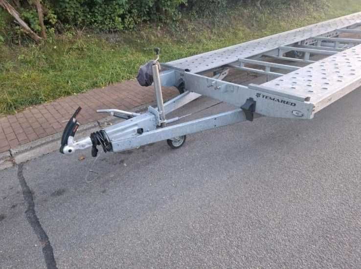 Remorca an 2024 Platforma auto 3 axe platou 8 m 2 masini max aut. 3.5t