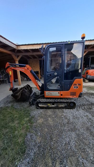 Miniexcavator Hitachi ZX 19-5 , 2t,An 2017 Rate Bancare