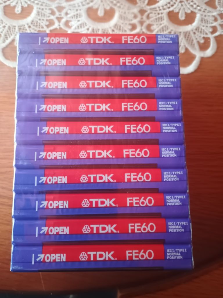 10 casette TDK FED60