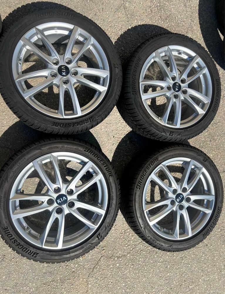 Продавам джанти и гуми 18” 5x114.3 за Kia / Hyundai