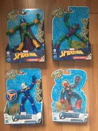 Figurina bend and Flex Marvel Spiderman Avengers 15 cm Hasbro