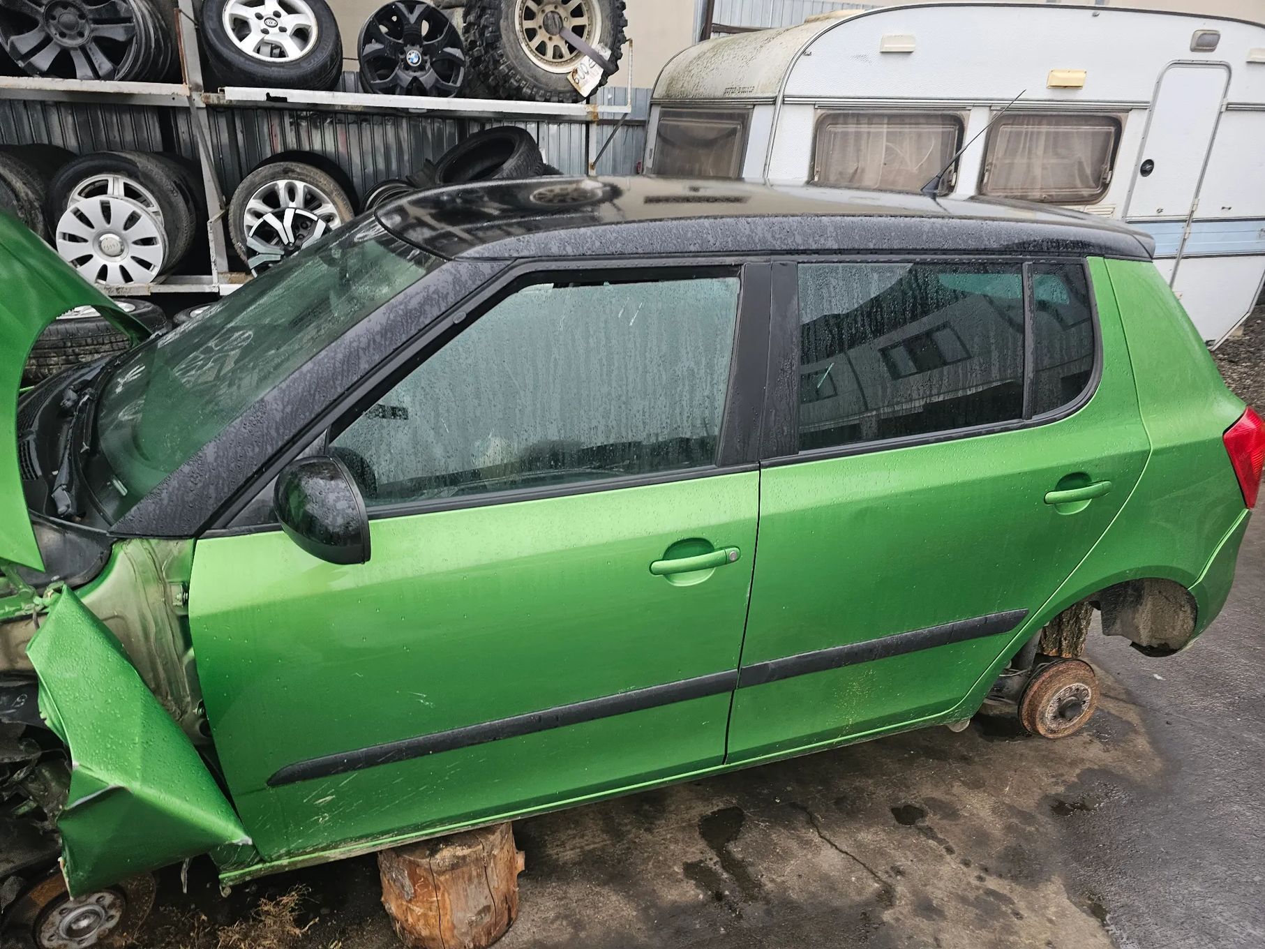Dezmembrez Skoda Fabia 2 facelift 1.2 TDI cod motor CFW 114.000 km